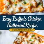 Buffalo Chicken Flatbread Recipe