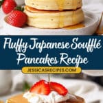 Fluffy Japanese Soufflé Pancakes Recipe