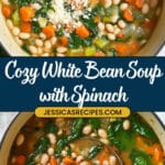 Creamy White Bean and Spinach Soup Recipe