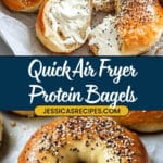 Air Fryer Protein Bagels Recipe