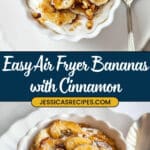 Air Fryer Bananas with Cinnamon Sugar Recipe