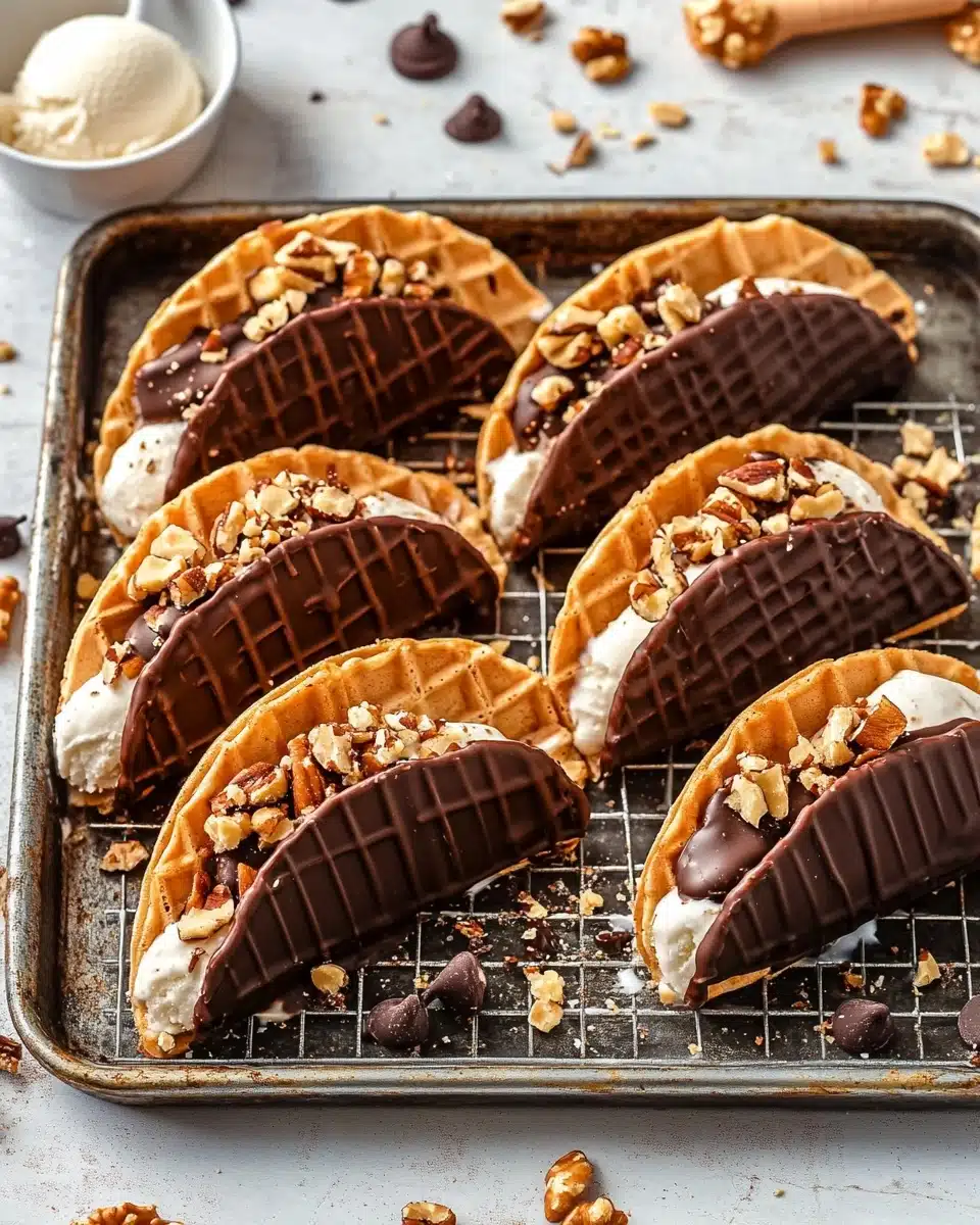 Homemade Choco Tacos Recipe