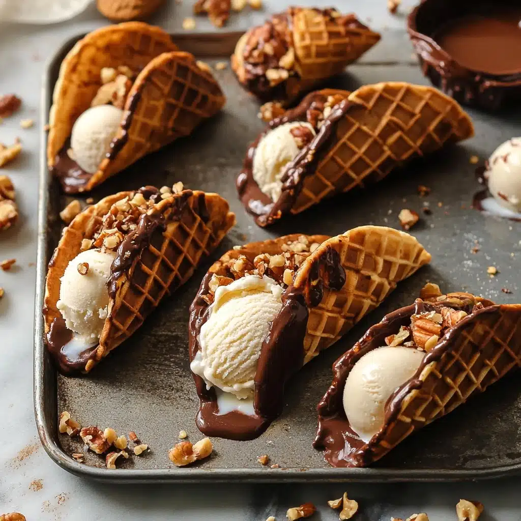 Homemade Choco Tacos Recipe - Recipe Image