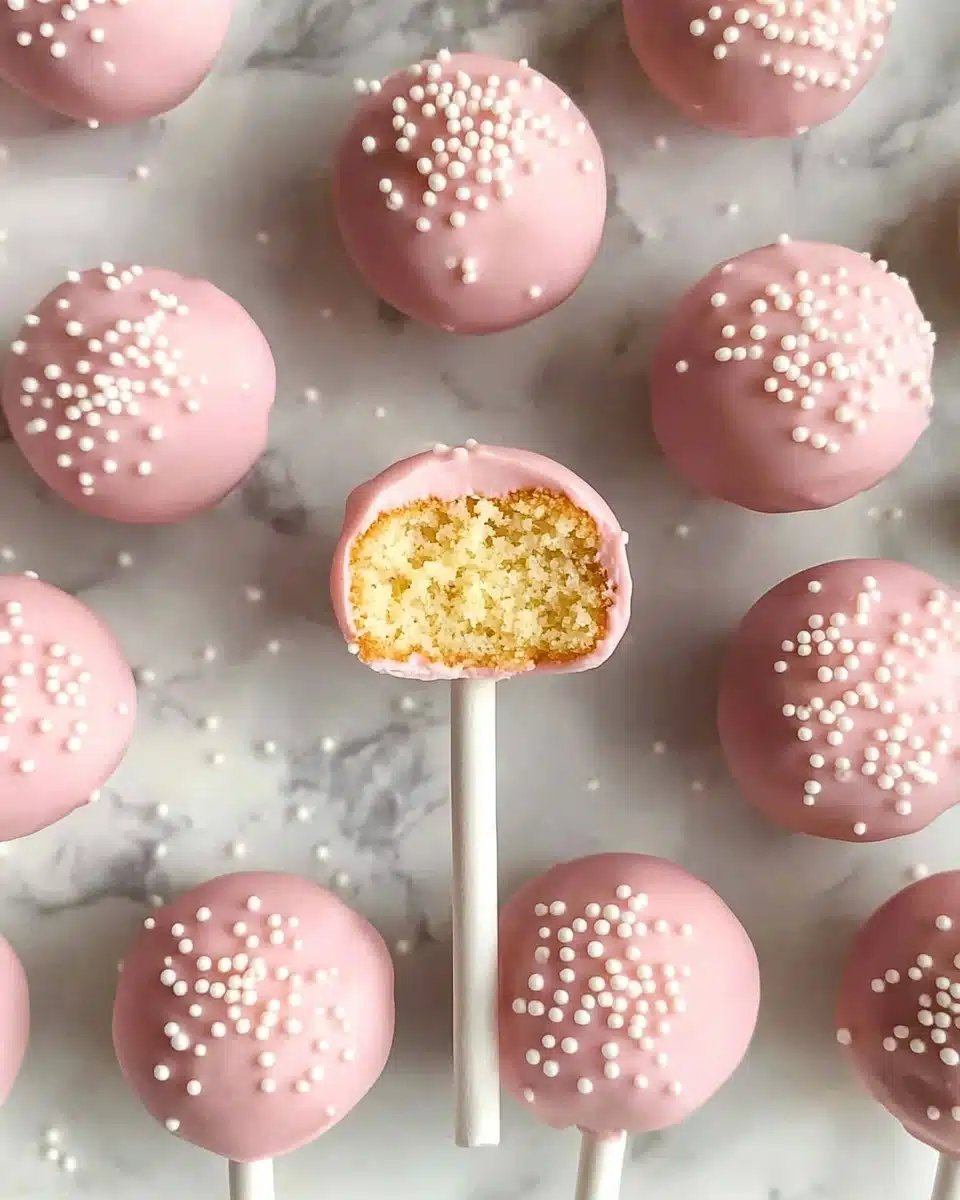 Starbucks Copycat Birthday Cake Pops Recipe