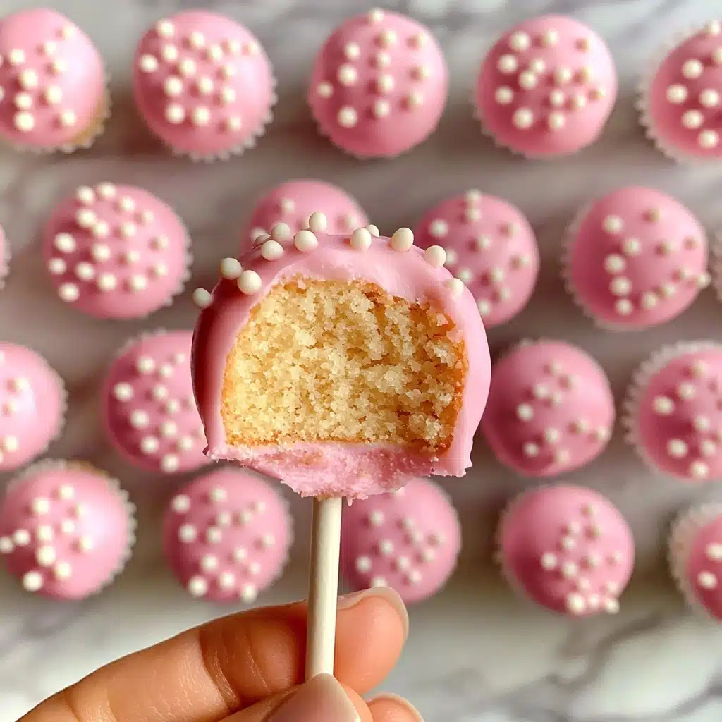 Starbucks Copycat Birthday Cake Pops Recipe - Recipe Image