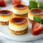 Mini Crème Brûlée Cheesecakes Recipe