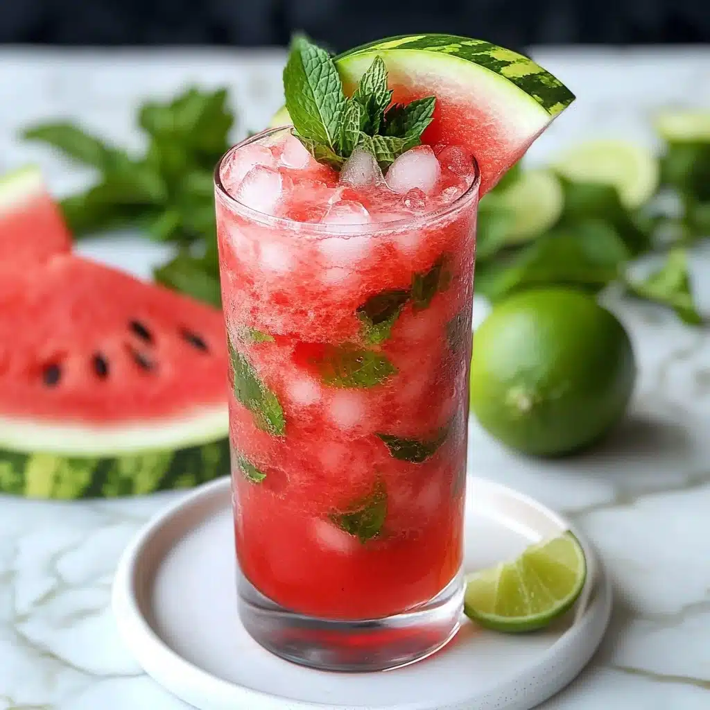 Watermelon Mojito Recipe - Recipe Image