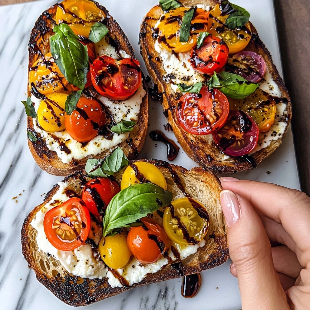 Burrata Bruschetta Recipe - Recipe Image