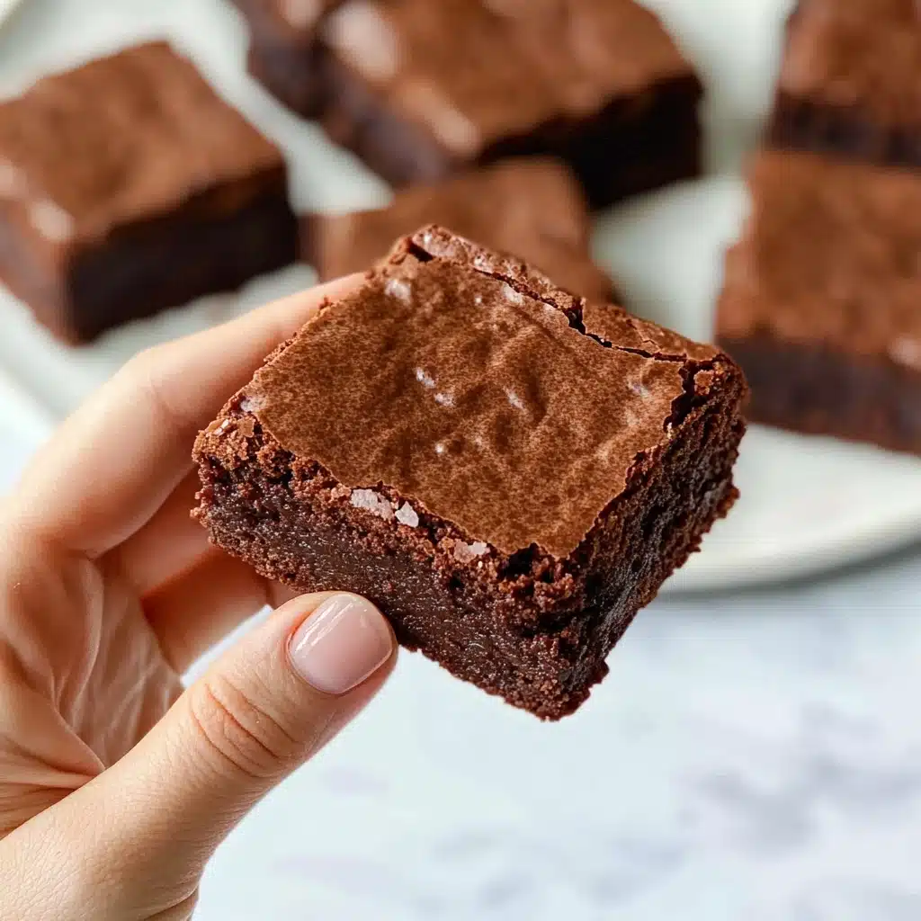 Mochi Brownies Recipe - Recipe Image