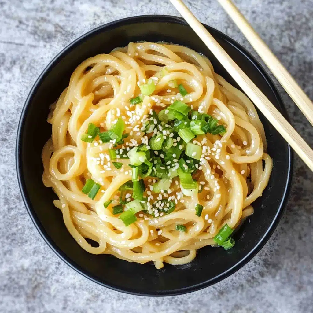 Sesame Garlic Ramen Noodles Recipe - Recipe Image