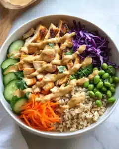 Crispy Rice Salad with Peanut Lime Dressing Recipe