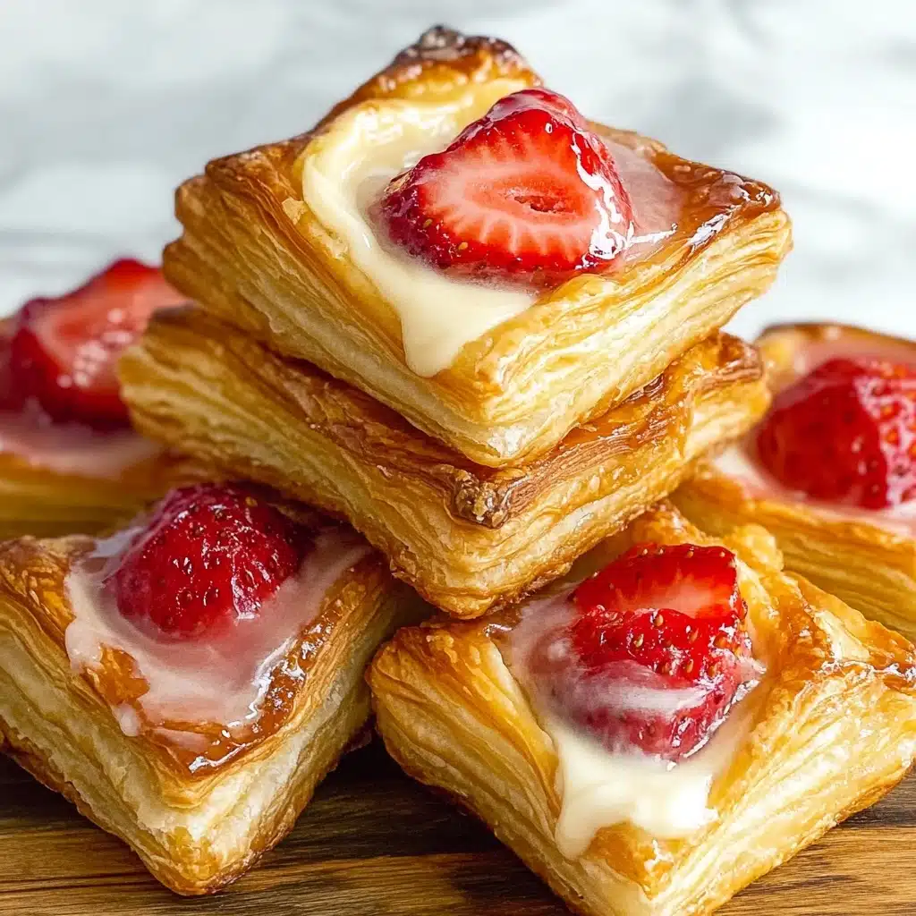 Strawberry Cream Cheese Danish Recipe - Recipe Image