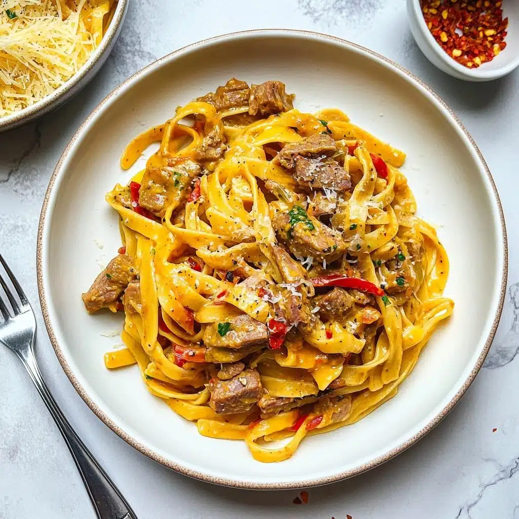 Cowboy Butter Chicken Pasta Recipe - Recipe Image
