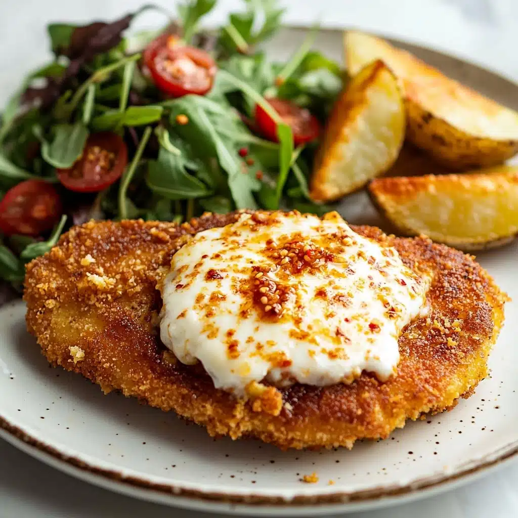 Crispy Hot Honey Feta Chicken Recipe - Recipe Image
