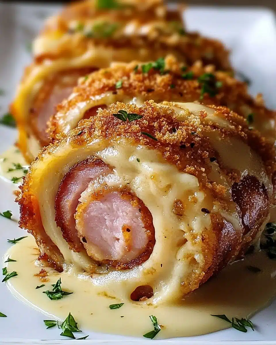 Crispy Creamy Chicken Cordon Bleu Recipe