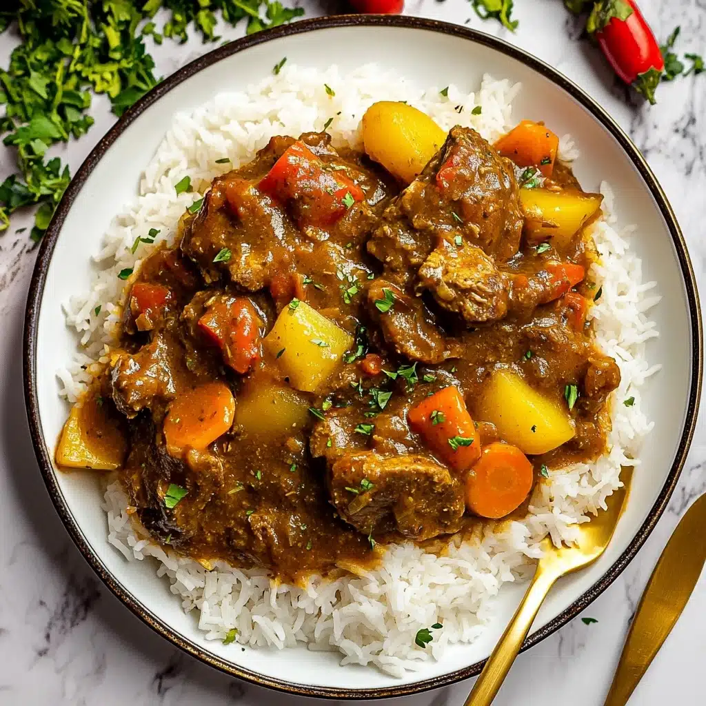 Authentic Jamaican Curry Chicken Recipe - Recipe Image