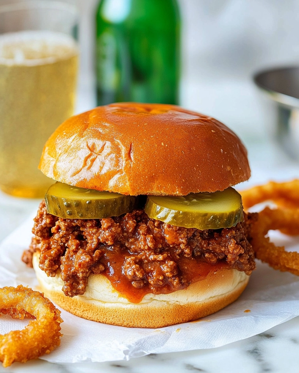 Homemade Sloppy Joes Recipe