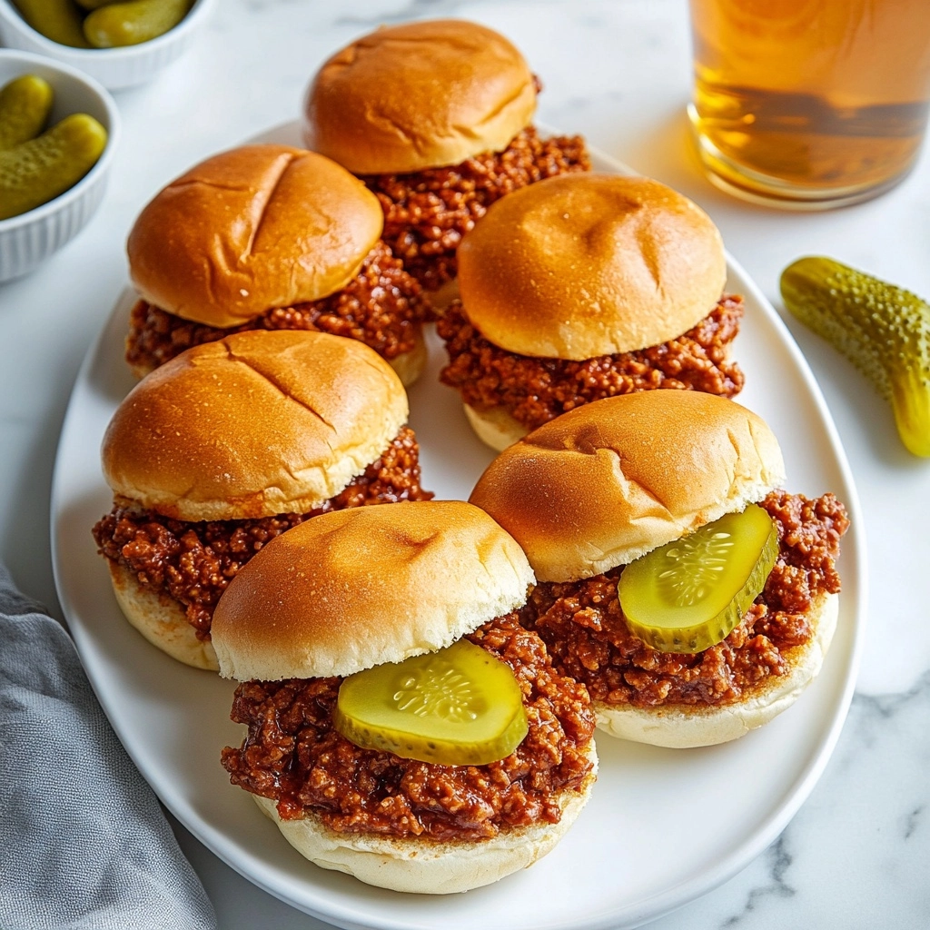 Homemade Sloppy Joes Recipe - Recipe Image