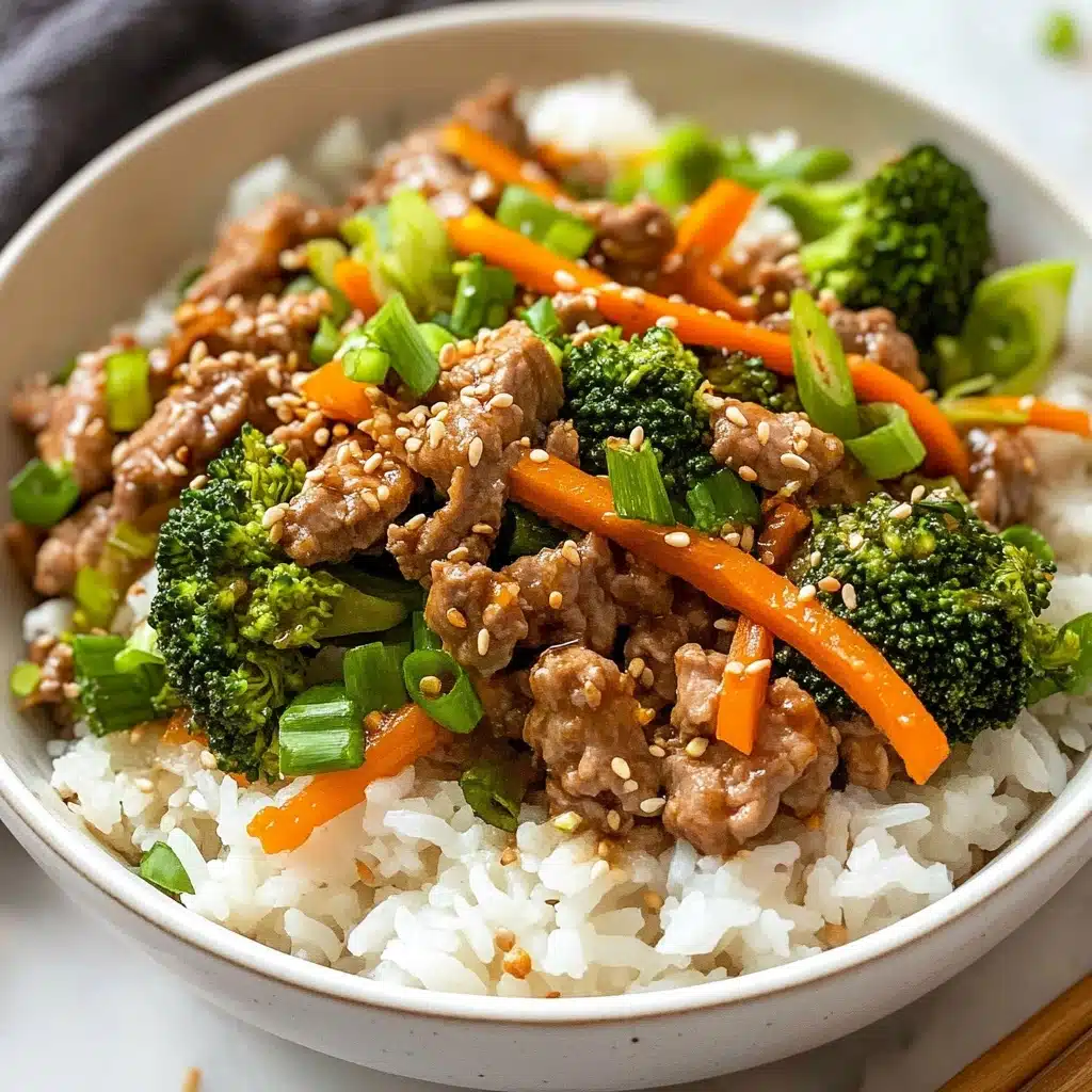 Ground Turkey Teriyaki Stir Fry Recipe - Recipe Image
