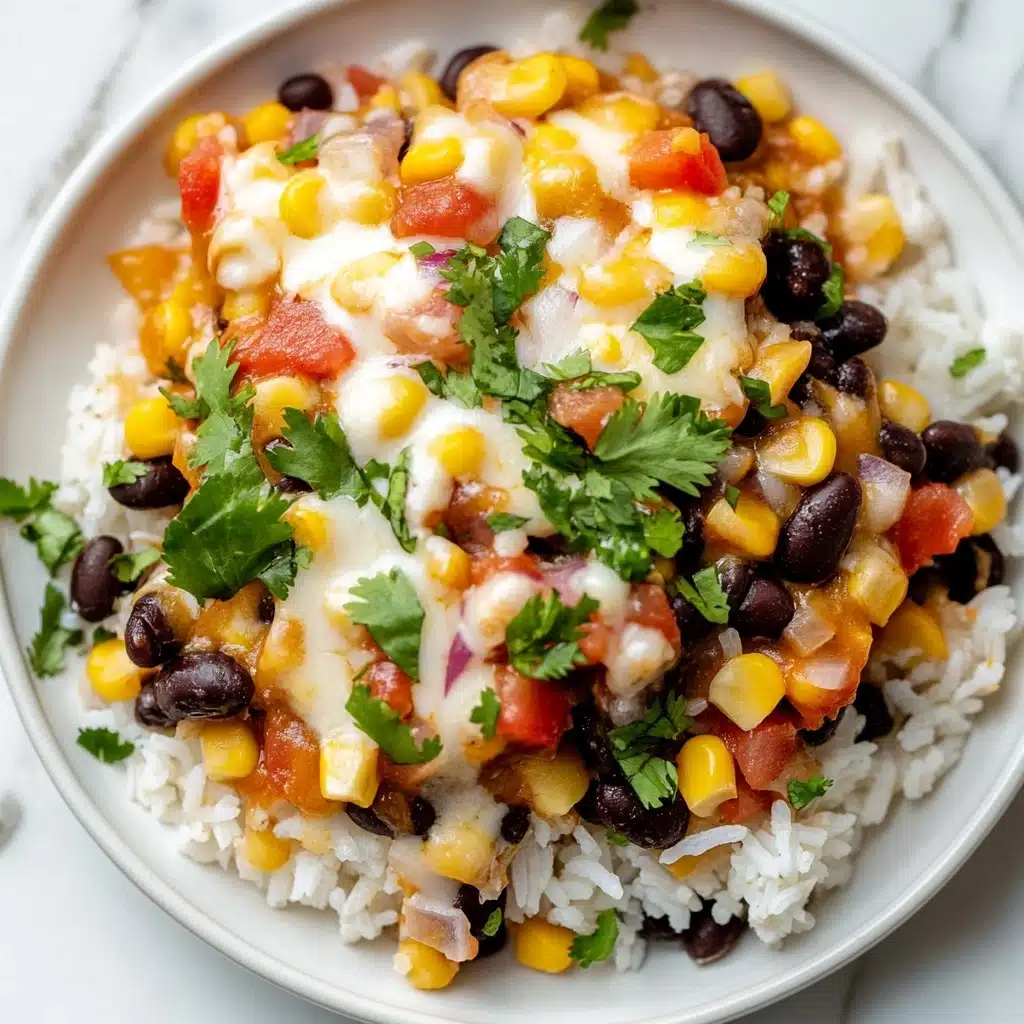 Santa Fe Chicken Skillet, Mexican-inspired chicken, one-pan chicken dinner, easy skillet chicken recipe, flavorful chicken skillet