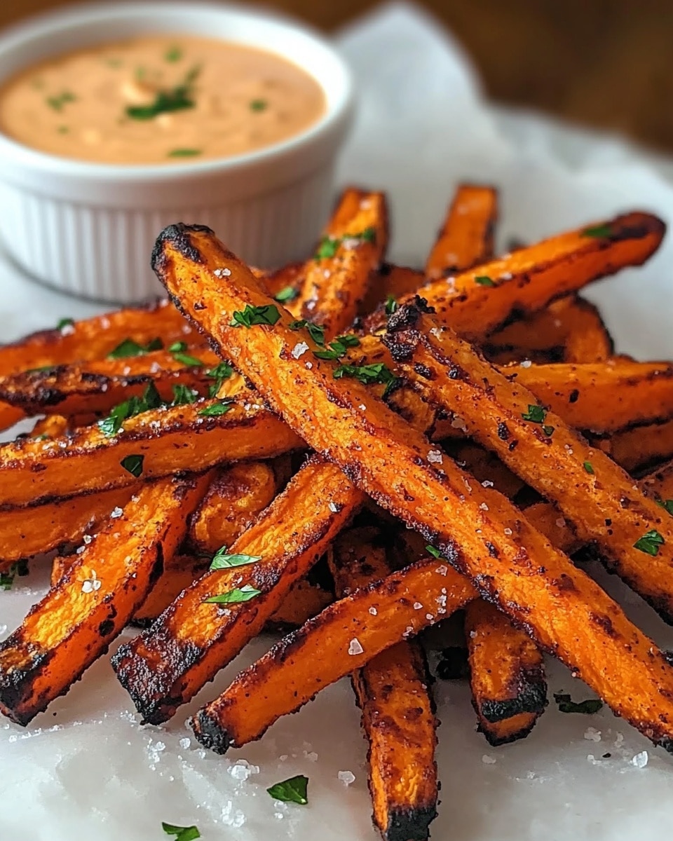 Crispy Oven Baked Sweet Potato Fries, healthy sweet potato fries, how to make crispy sweet potato fries, oven baked sweet potato side dish, easy sweet potato fries