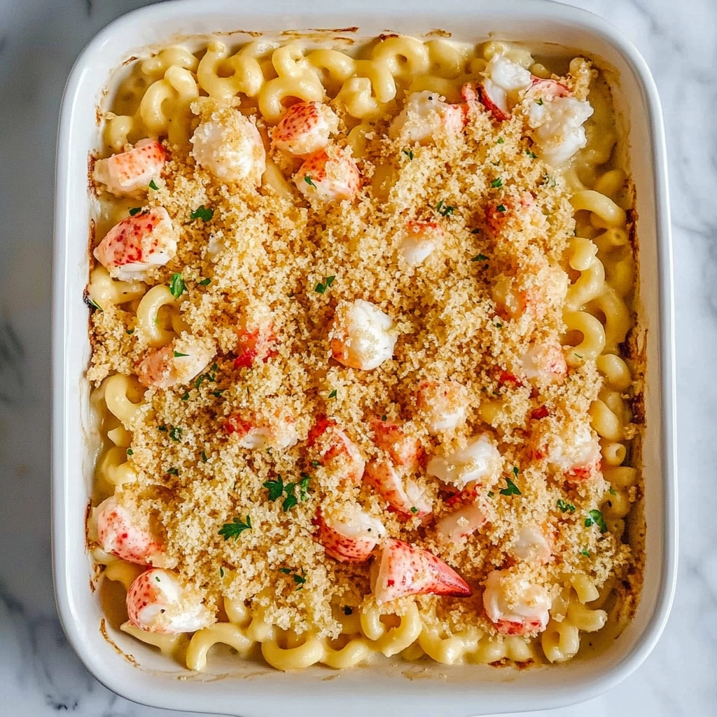 Extra Creamy Lobster Mac and Cheese Recipe - Recipe Image