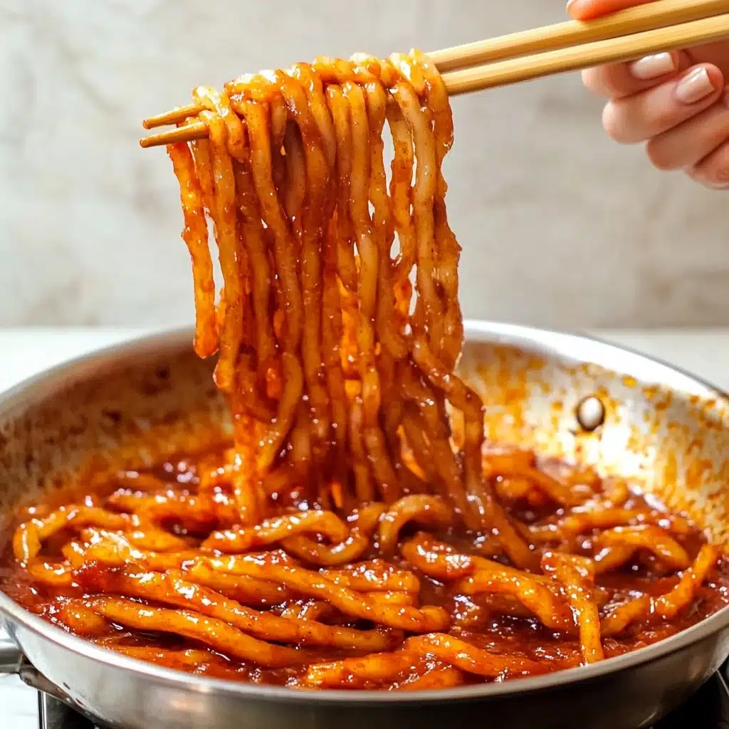 Spicy Potato Noodles Recipe - Recipe Image