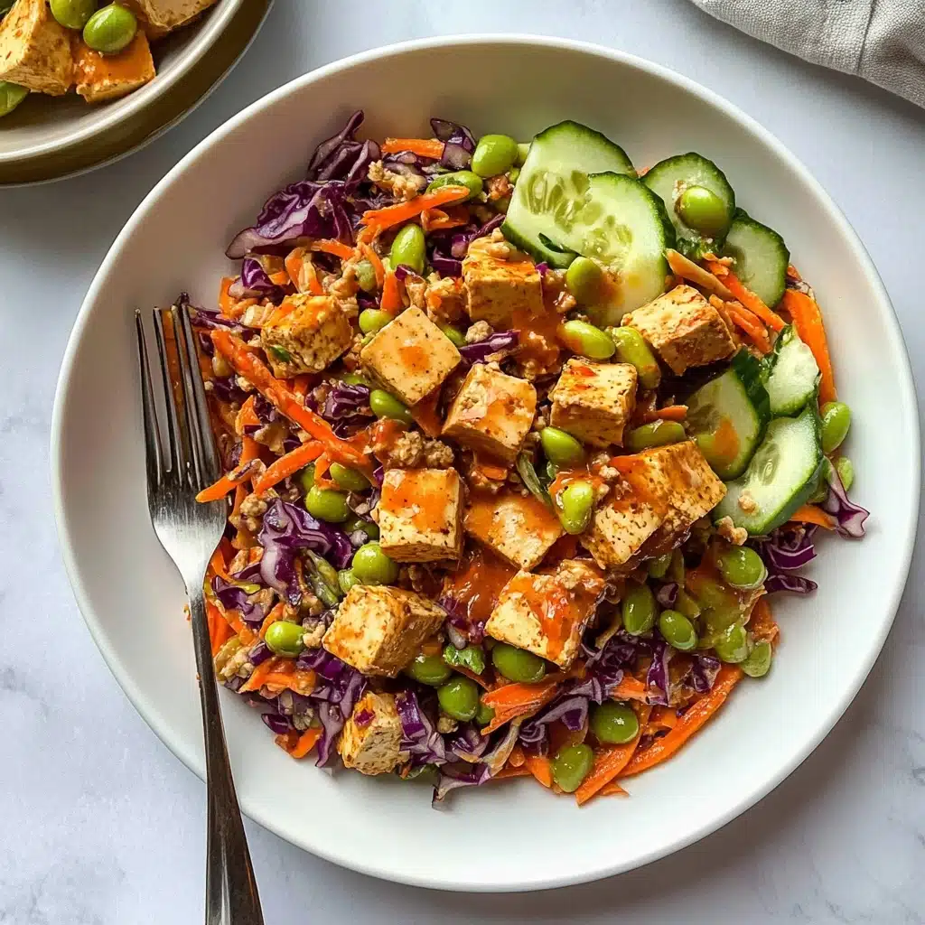 Crispy Rice Salad with Peanut Lime Dressing Recipe - Recipe Image
