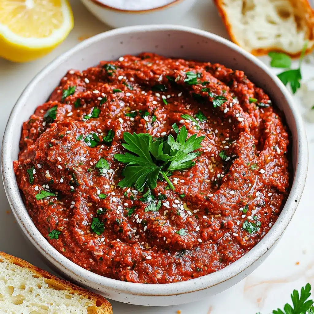 Zaalouk – Moroccan Eggplant-Tomato Dip Recipe - Recipe Image