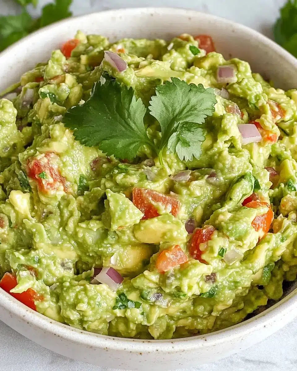 Easy Fresh Guacamole Recipe