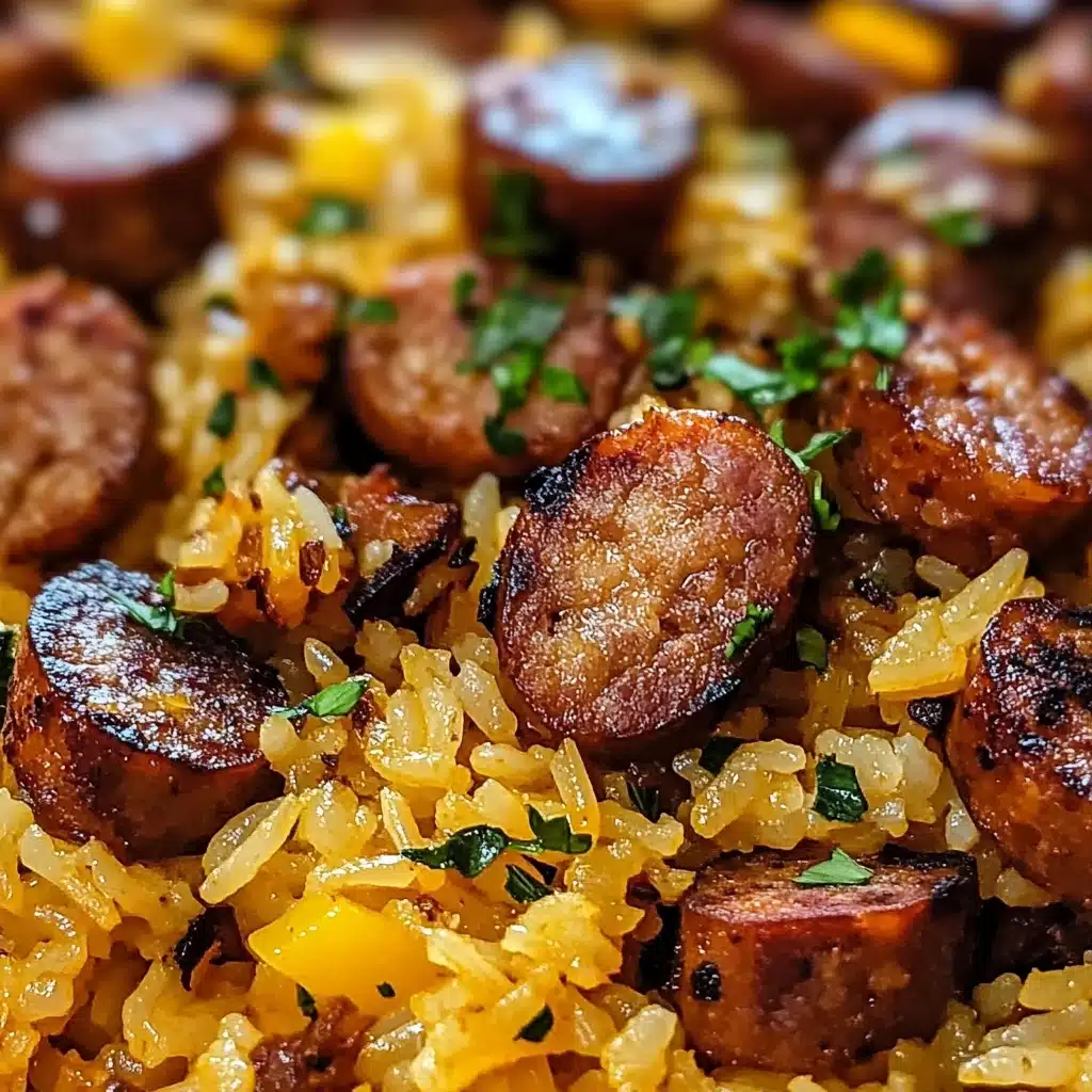 Cajun Sausage and Rice Skillet Recipe - Recipe Image