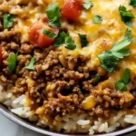Ground Beef and Rice Skillet Recipe