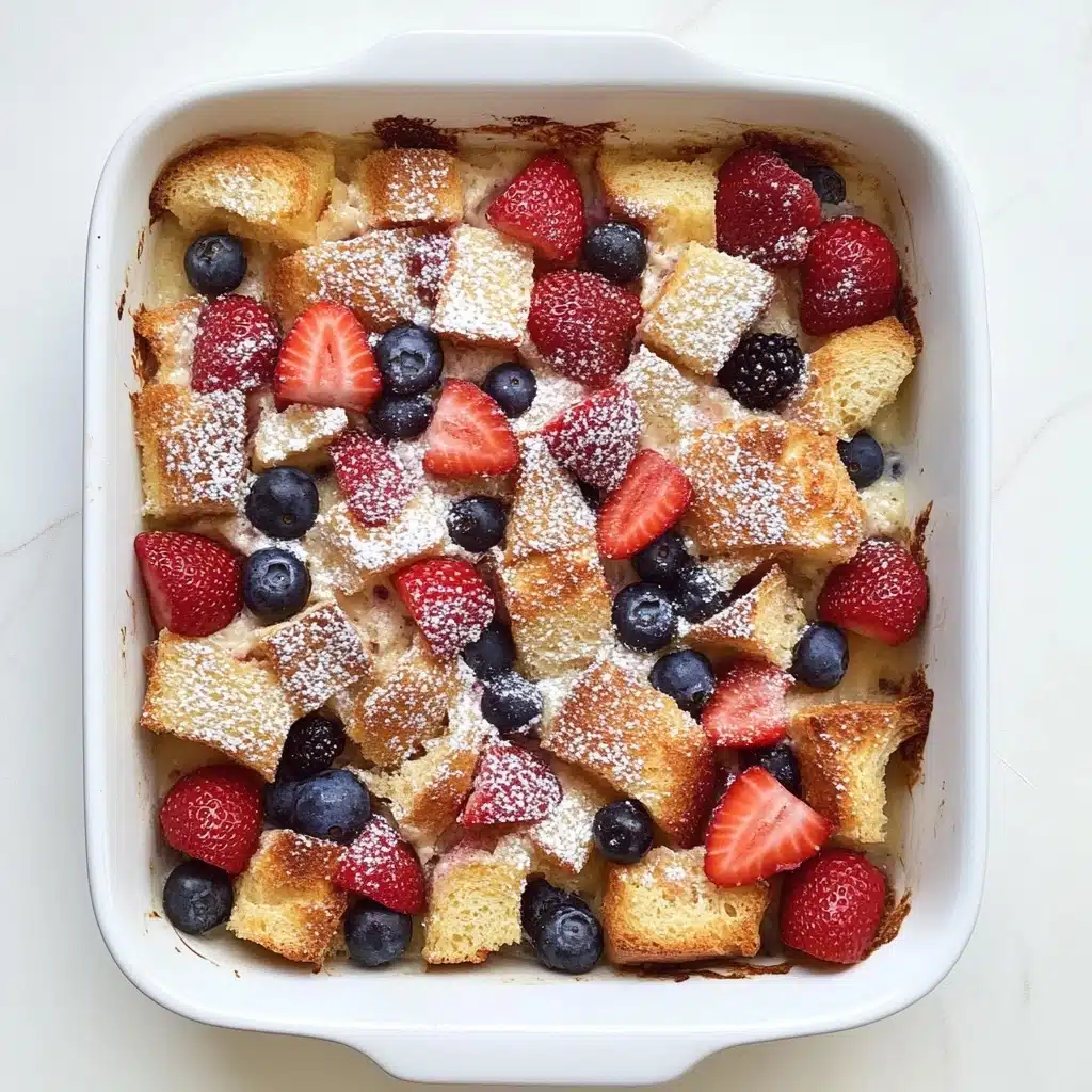 Berry French Toast Casserole Recipe - Recipe Image