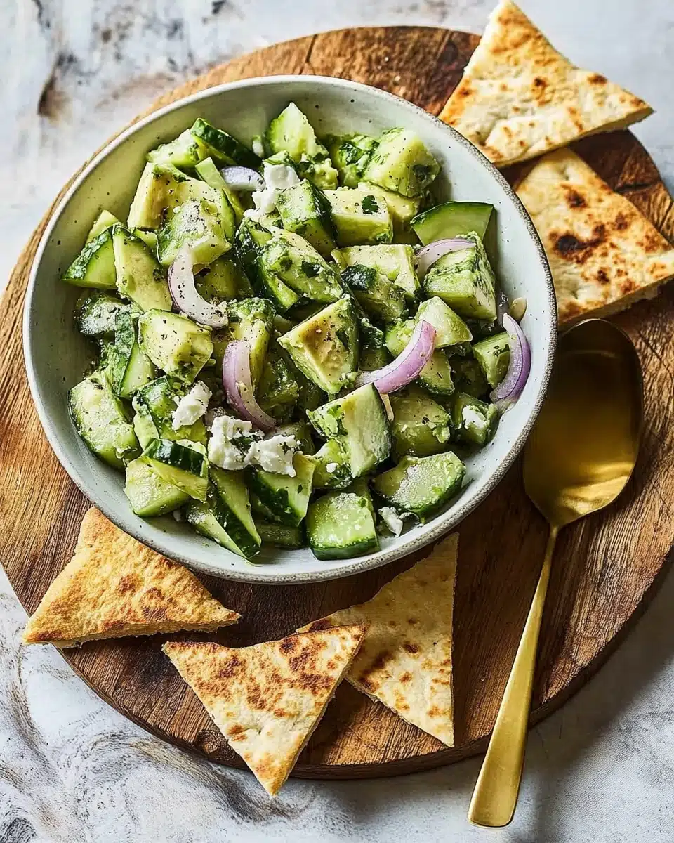 Cucumber Salad with Feta Recipe