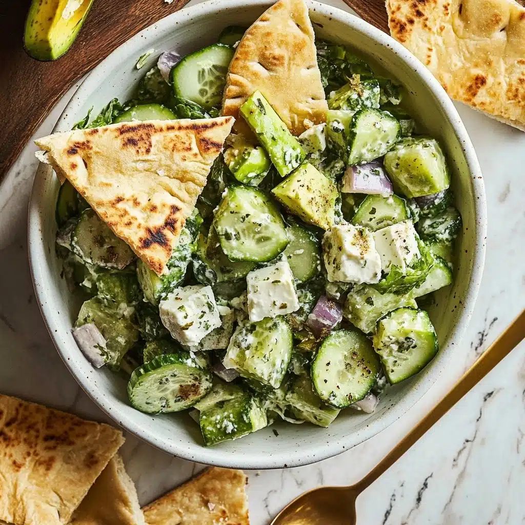 Cucumber Salad with Feta Recipe - Recipe Image