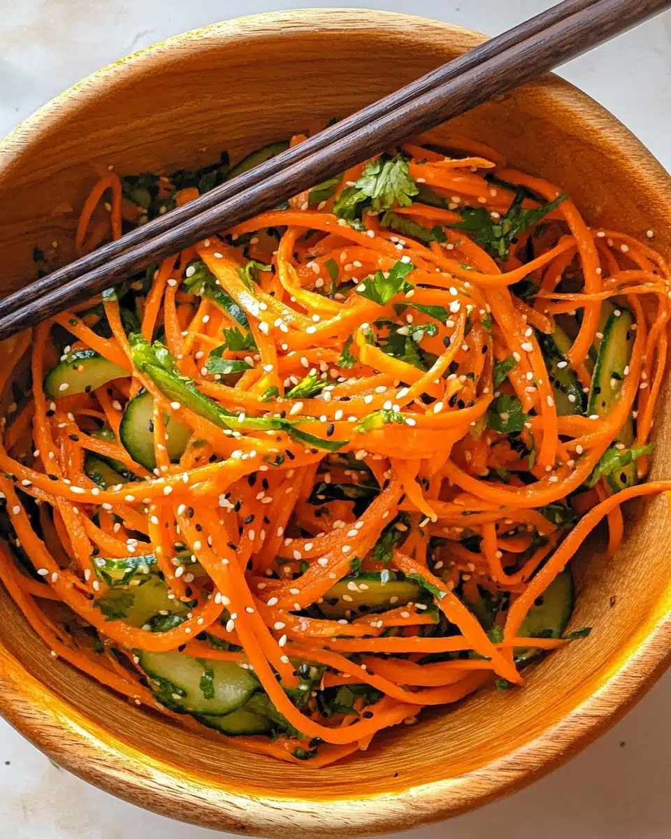 Cucumber Carrot Salad Recipe