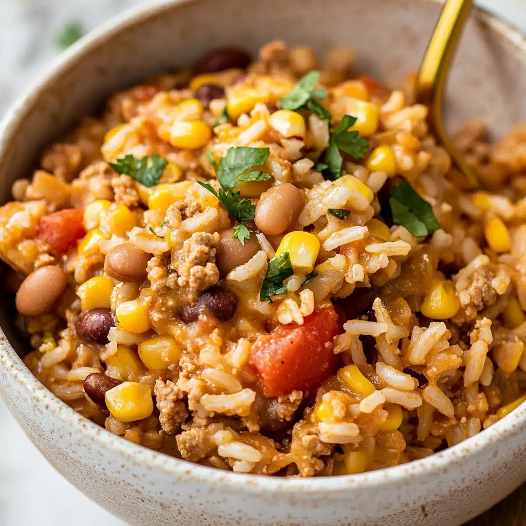 Turkey Taco Rice Skillet Recipe - Recipe Image