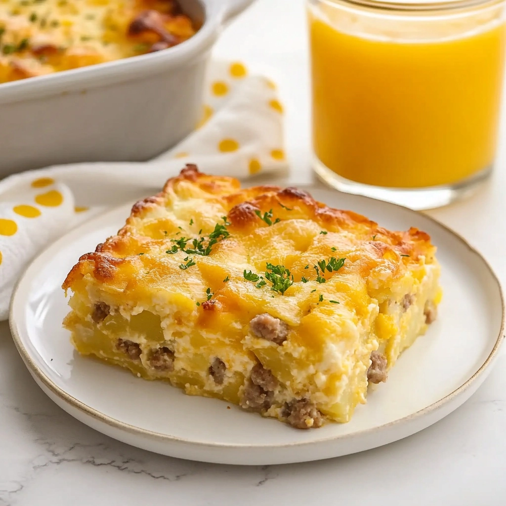 Best Breakfast Casserole (Hash Browns & Eggs) Recipe - Recipe Image