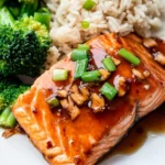 Honey Garlic Soy Glazed Salmon Recipe