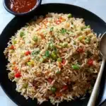 Chilli Garlic Fried Rice Recipe