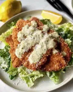 Crispy Chicken Caesar Salad Recipe
