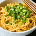 Sesame Garlic Ramen Noodles Recipe