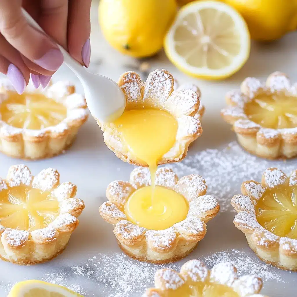 Lemon Curd Tartlets Recipe - Recipe Image