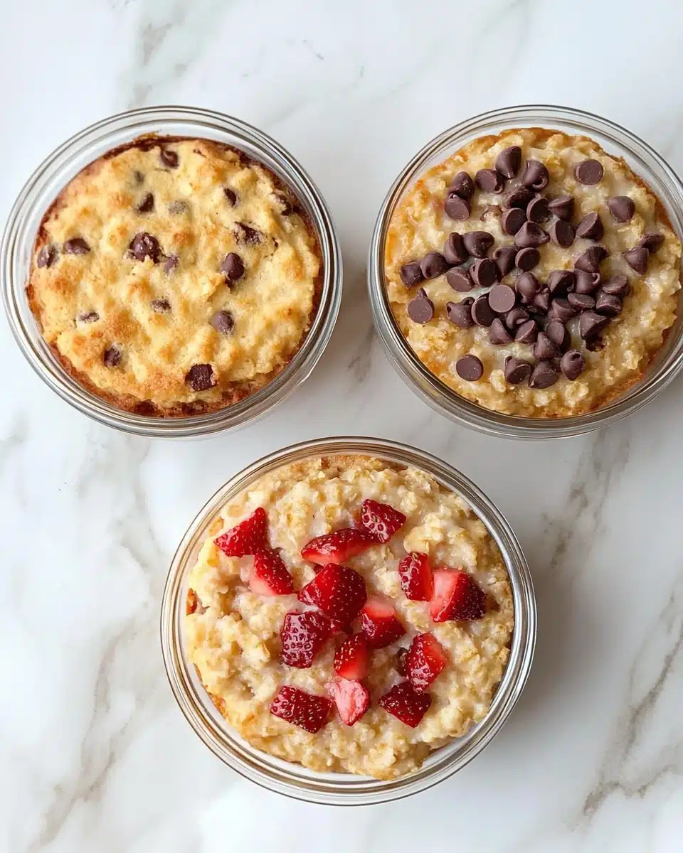 Baked Protein Pancake Bowls Recipe