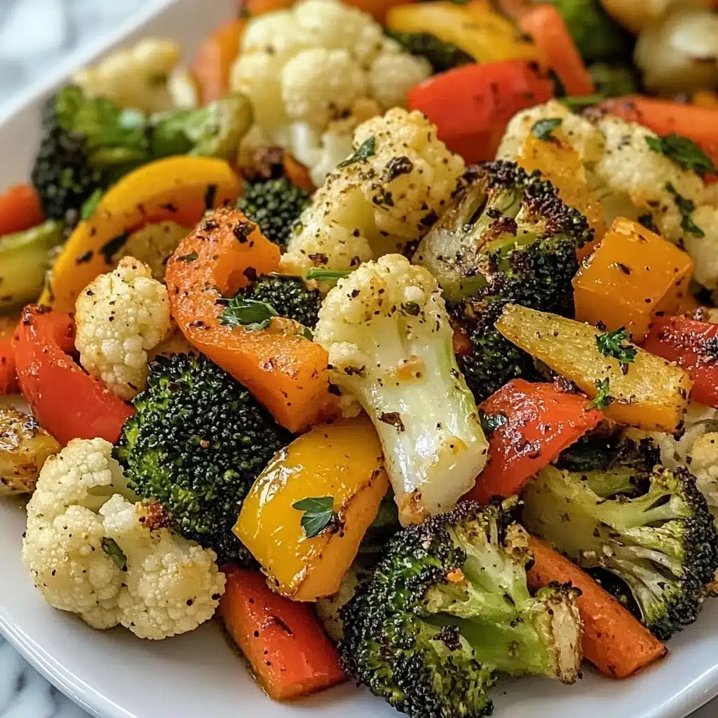 Garlic Roasted Vegetables Recipe - Recipe Image
