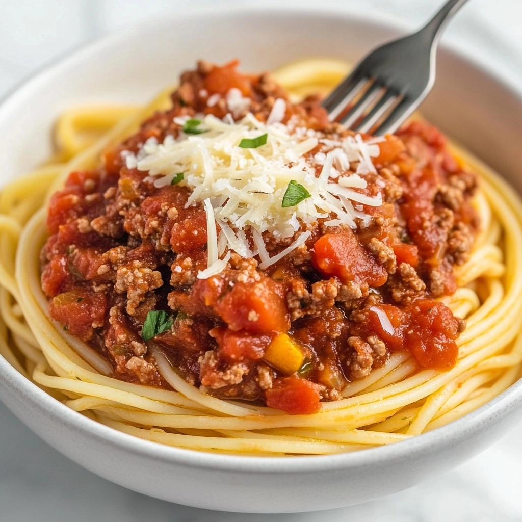 Spaghetti Meat Sauce Recipe - Recipe Image