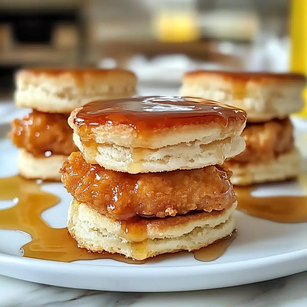 Hot Honey Chicken Biscuits Recipe - Recipe Image