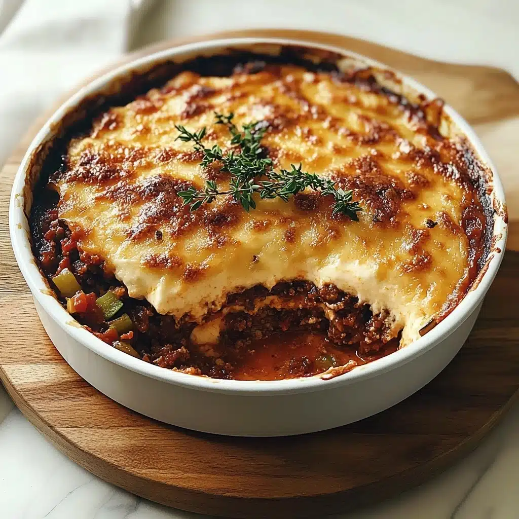 Outrageously Delicious Greek Moussaka Recipe - Recipe Image