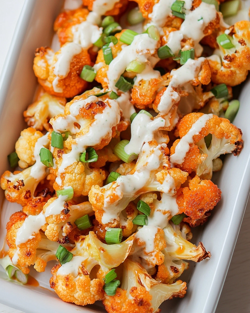 Air Fryer Buffalo Cauliflower Recipe