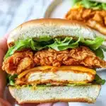 Spicy Crispy Chicken Burger Recipe